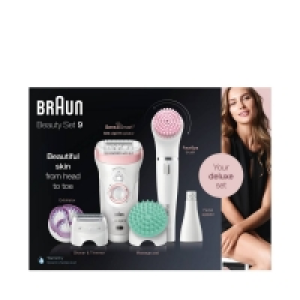 Debenhams Braun Silk-Épil Deluxe 7-in-1 Cordless Wet and Dry Hair Removal 