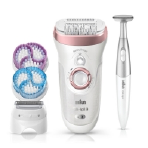 Braun Silk-épil 9 9/980 SkinSpa SensoSmart Epilator with 13 Extras