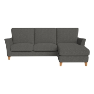 Debenhams Tweedy Weave Abbeville Right-Hand Facing Chaise Corner Sof
