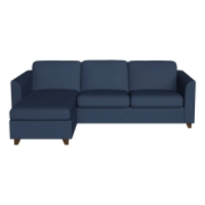 Debenhams Tweedy Weave Carnaby Left-Hand Facing Chaise Corner Sofa B