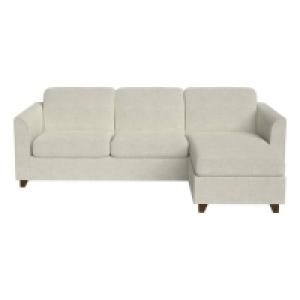 Debenhams Brushed Cotton Carnaby Right-Hand Facing Chaise Corner Sof