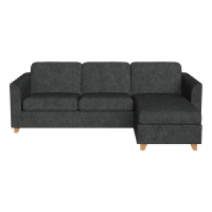 Debenhams Debenhams Textured Weave Carnaby Right-Hand Facing Chaise Corner Sof