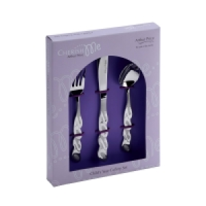 Debenhams Arthur Price 2020 18/10 Stainless Steel 3 Piece Childrens Dining Cutler