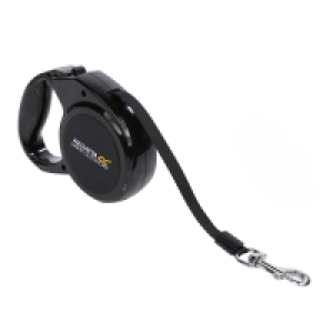 Regatta Black Extending Dog Lead