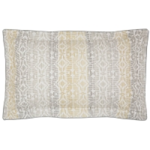 Bedeck Of Belfast Grey Cotton Sateen 180 Thread Count Satara Oxford Pillow C