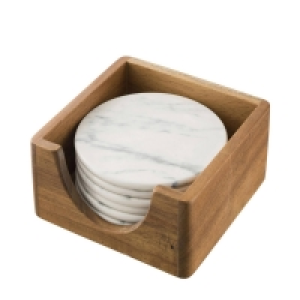 Belleek Living Marbled Round Coaster Set