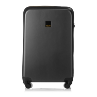 Debenhams Tripp Graphite Style Lite Hard medium 4 wheel suitcase