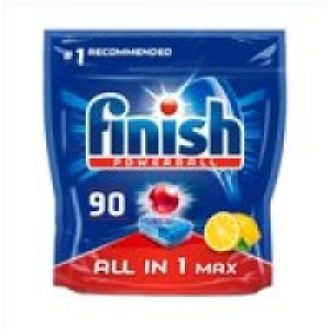 Finish All in 1 Max Dishwasher Tablets Lemon Scent £12.00