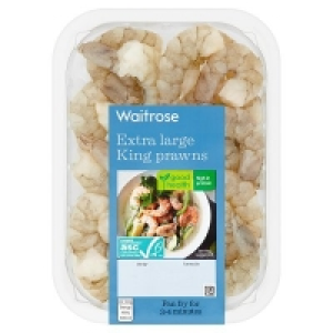 Waitrose Extra Large King Prawns ASC £3.33
