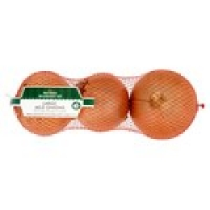 Morrisons Large Mild Brown Onions  £1.35