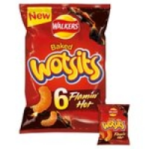 Walkers Wotsits Flamin Hot Multipack Snacks  £1.70