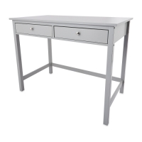 Aldi  Grey Dressing Table Desk