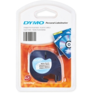 DYMO White Plastic Labels