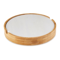 Aldi  Round Marble Cheeseboard Set