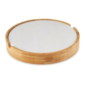 Round Marble Cheeseboard Set