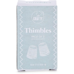 Aldi  So Crafty Thimble 2 Pack