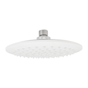 White/Chrome Waterfall Shower Head