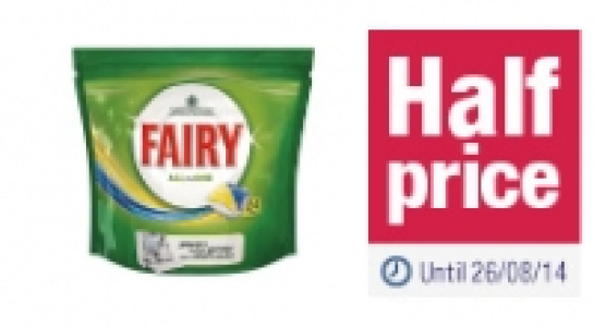 Fairy All in One Dishwasher Tablets Lemon £4.99