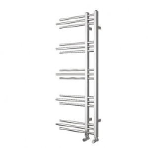 Wickes  Wickes Embrace Designer Towel Radiator - Chrome 1200 x 500 m