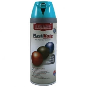 Plastikote Multi-surface Spray Paint - Gloss Exotic Sea 400m £8.00
