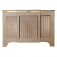 Wickes  Wickes Halsted Medium Adjustable Radiator Cover Unfinished -
