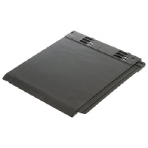Envirotile Anthracite Plastic Tile - 365 x 335 x 12mm, Pack  £55.00