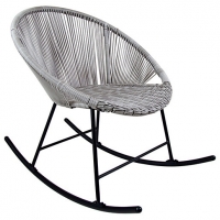 Wickes  Charles Bentley Bali Rocking Chair - Grey
