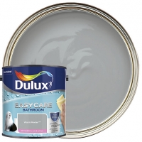 Wickes  Dulux Easycare Bathroom - Warm Pewter - Soft Sheen Emulsion 