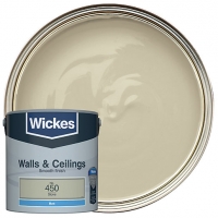 Wickes  Wickes Stone - No.450 Vinyl Matt Emulsion Paint - 2.5L
