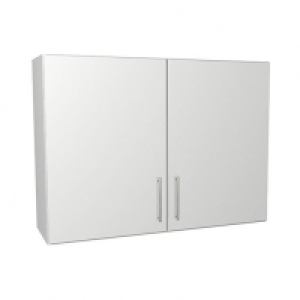 Wickes Orlando White Gloss Slab Wall Unit - 1000mm £107.00