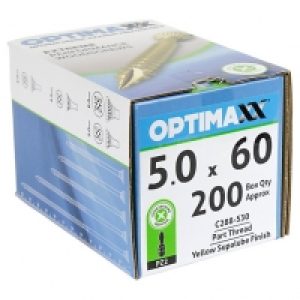 Optimaxx Pz Countersunk Zinc & Yellow Passivated Double Rein £10.04