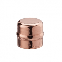 Wickes  Wickes Solder Ring End Cap - 22mm Pack of 2