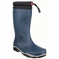 Wickes  Dunlop Blizzard Winter Safety Wellington Boot - Blue/Black S