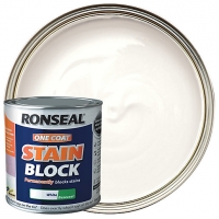 Wickes  Ronseal One Coat Stain Block White 2.5L