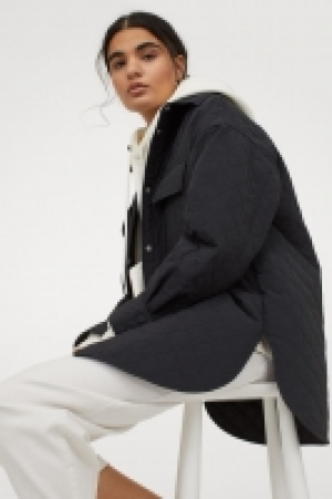 Quilted shirt jacket £20.00