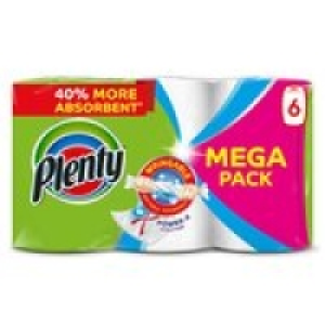 Ocado  Plenty White Kitchen Roll 600 Sheets