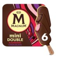 Ocado  Magnum Mini Double Raspberry & Chocolate