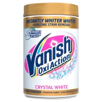 HomeBargains  Vanish Oxi Action Crystal White Powder Fabric Stain Remover 