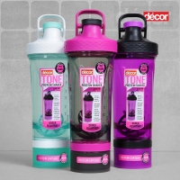 InExcess  Décor Tone Protein Shaker Bottle 570ml - 3 Colours