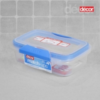 InExcess  Décor Match-ups Clip Blue/Clear Storage Box - 600ml