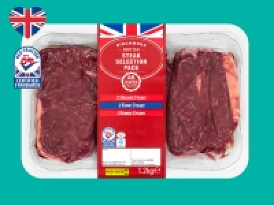 Birchwood British Beef Steak Selection Pack £12.99