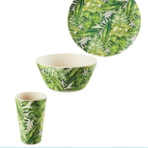 Palm Bamboo Dining Set