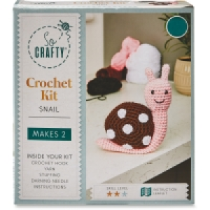 So Crafty Snail Crochet Kit