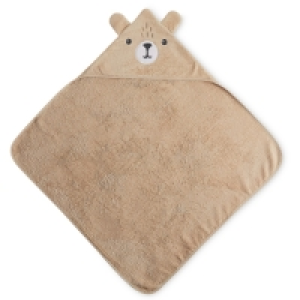 Bear Hooded Baby Towel/Mitt