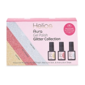 Helios Glitter Gel Colour 3 Pack