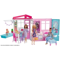 BMStores  Barbie Fully Furnished Doll House