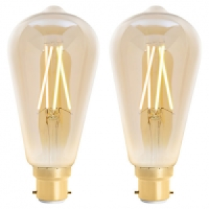 4lite WiZ Connected LED SMART B22 Filament Light Bulb Amber  £27.00