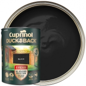 Cuprinol 5 Year Ducksback Matt Shed & Fence Treatment - Blac £11.00