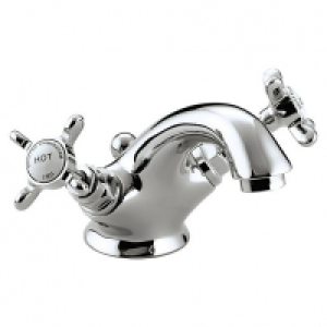 Bristan 1901 Basin Mixer Taps with Ceramic Disc Valves - Chr