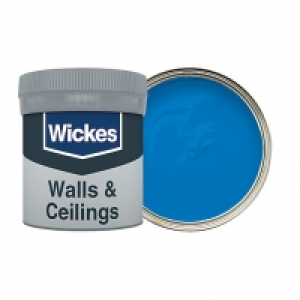 Wickes Brilliant Blue - No. 955 Vinyl Matt Emulsion Paint Te £1.49